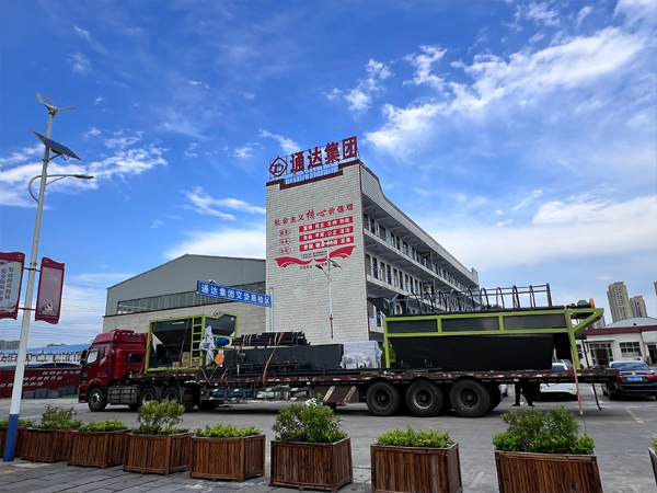 貴州遵義有機肥生產線發(fā)貨